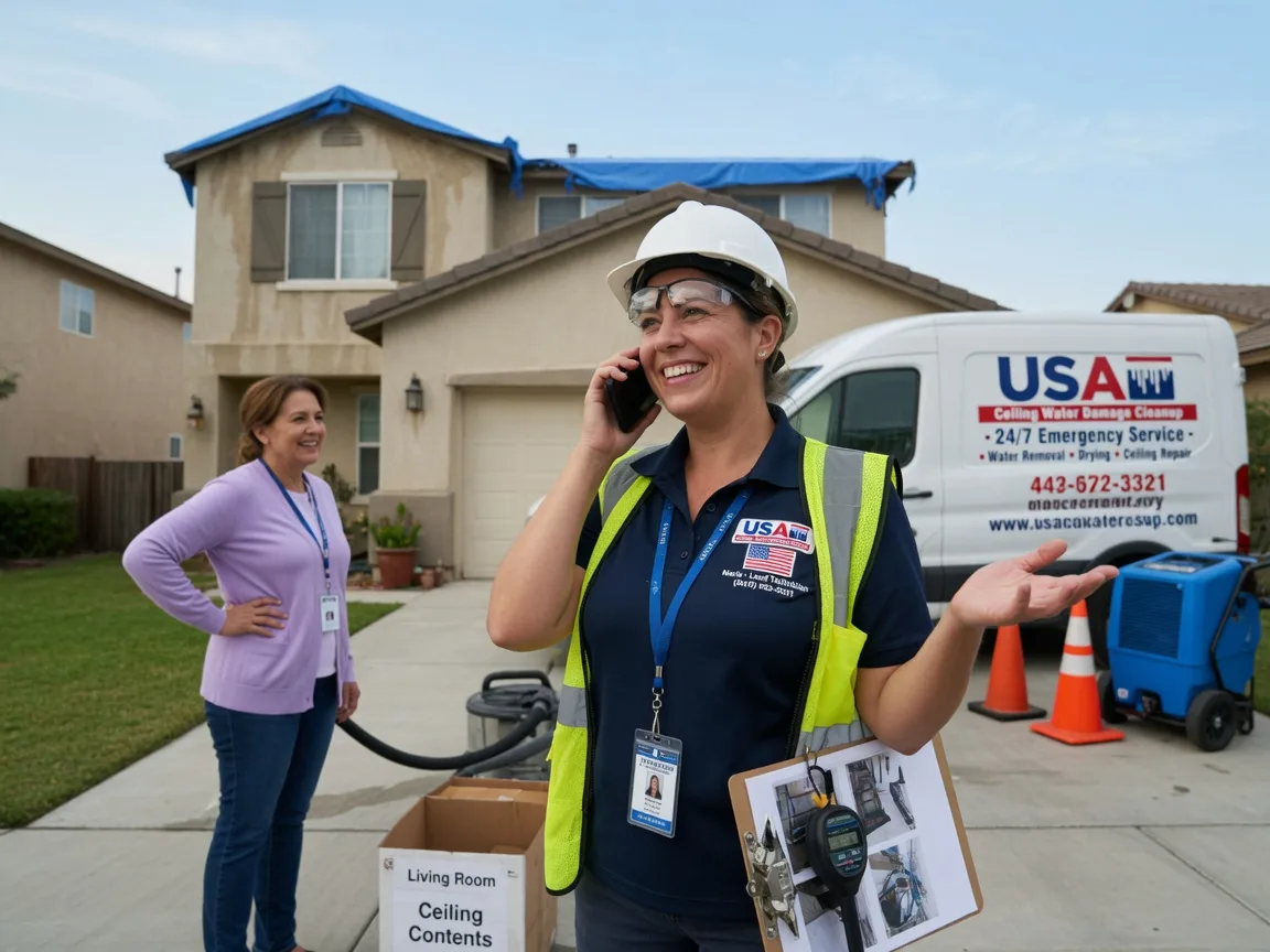 Ceiling Water Damage Restoration Lena, MS FAQs